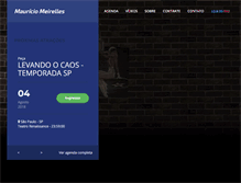 Tablet Screenshot of mauriciomeirelles.com